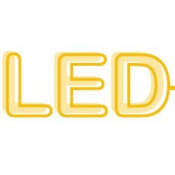 Una señal de texto LED amarilla que dice "Motel" ilumina la noche en Bucaramanga, creando un faro urbano.