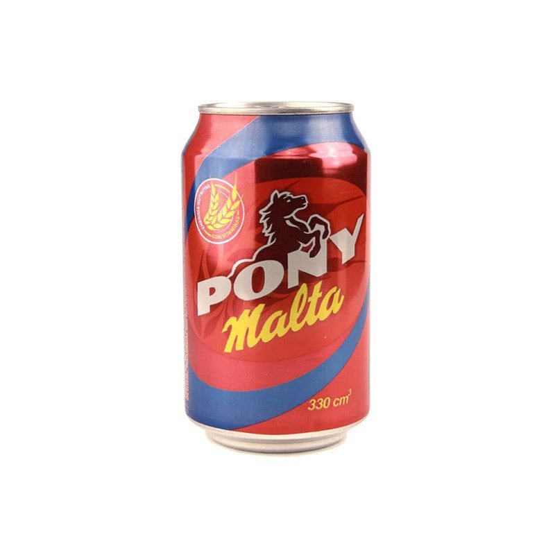 Una lata de Pony Malta