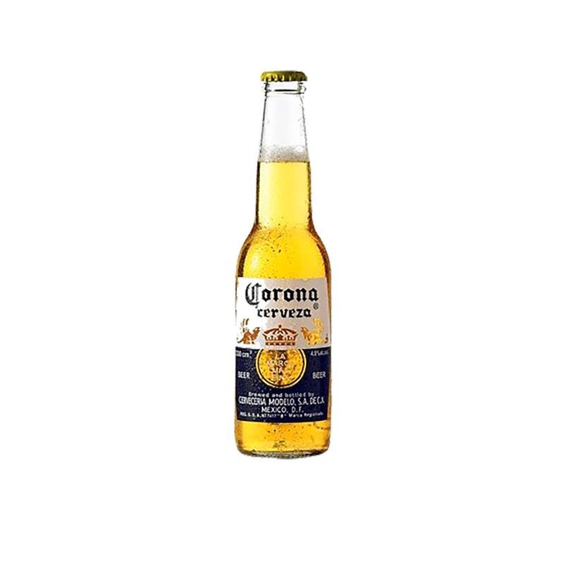 Una botella de cerveza Corona