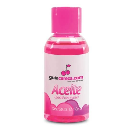 Botella de 60ml de 'Sensual Warming' con etiqueta y tapa rosa, ideal para utilizar en un jacuzzi de motel.