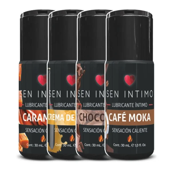 Lubricantes Íntimos sensación caliente x 30 ml